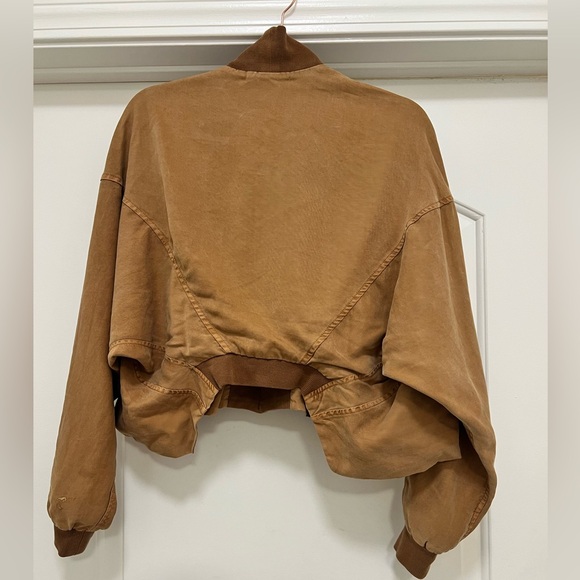 Young Fabulous and Broke Oversized Cropped Jacket - Picture 7 of 9